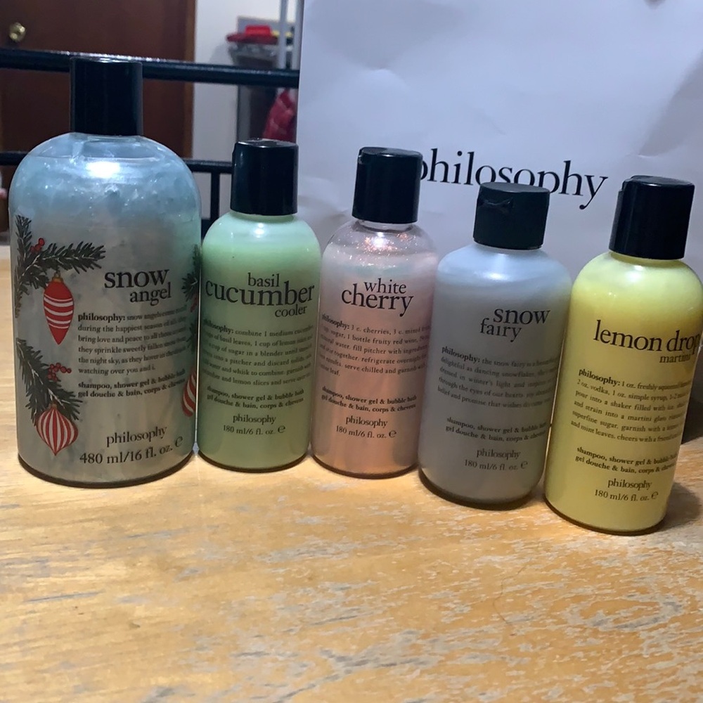 Philosophy BRAND NEW sealed bath shower gel variety